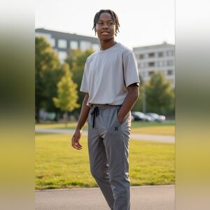 Hurley Gray Kids Casual Bottoms